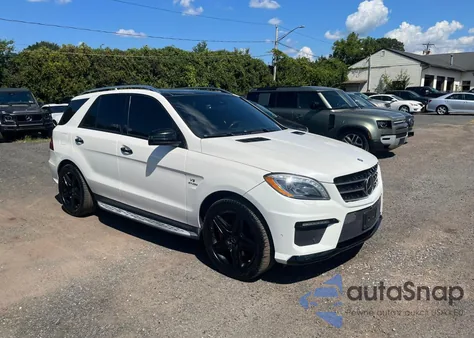2014 Mercedes-Benz Ml 63 Amg from USA, damaged, VIN 4JGDA7EB6EA344690